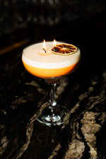 P*rnstar Martini candle